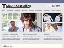 Tablet Screenshot of akousis.com